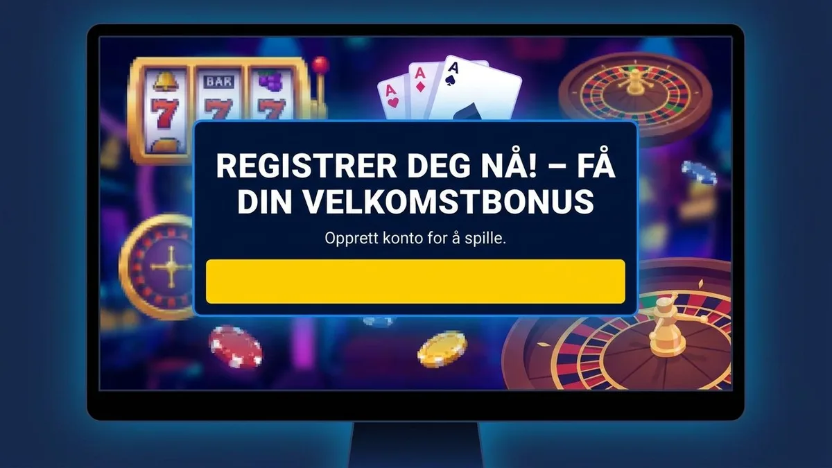 Registrer deg med bonus